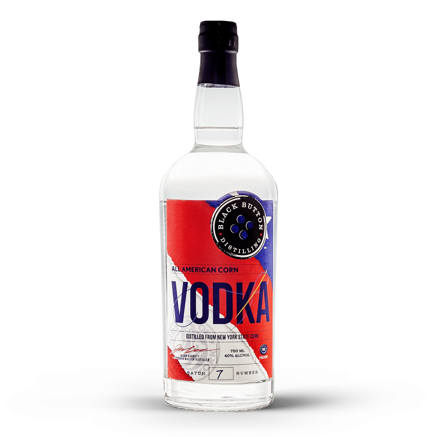 All American Corn Vodka - Black Button Distilling