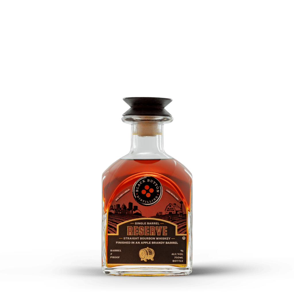 Single Barrel Reserve Apple Brandy Barrel Finished Bourbon Black
