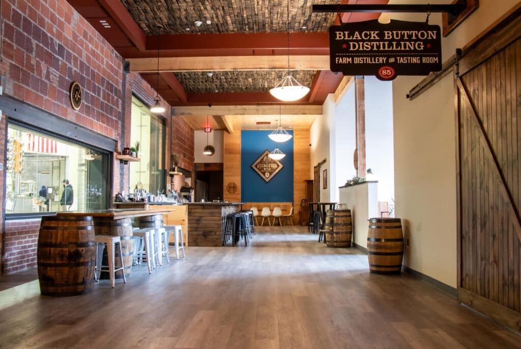 learn about whiskey vs bourbon in our tasting room