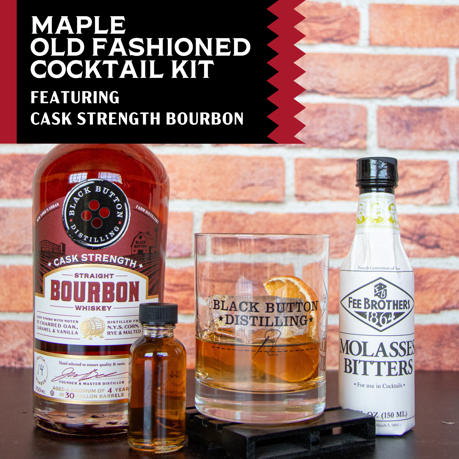 Maple Old Fashioned Cocktail Kit