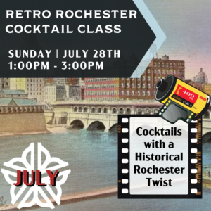 Retro Cocktail Class: A Journey Through Rochester's Spirited Past